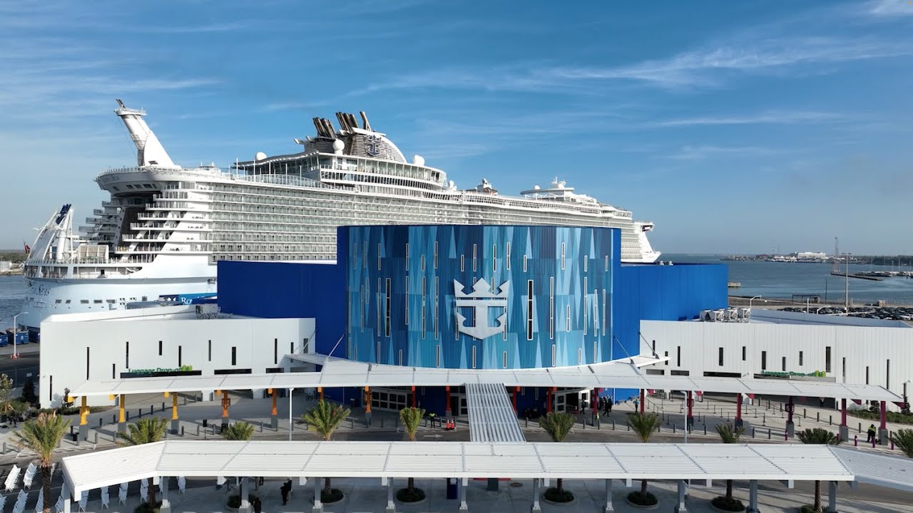Royal Caribbean opens new terminal; Allure of the Seas